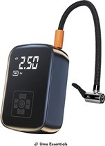 Bol.com Ume Essentials - Elektrische Fietspomp - Luchtcompressor - Display - Bandenpomp- Ballenpomp - Zaklamp - Draadloos - Opla... aanbieding