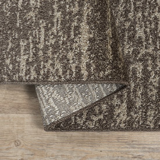 Relax Oslo - Tapis uni à poils ras - Tapis moderne - Marron - 160x230 CM