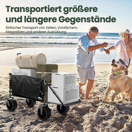 Outdoor opvouwbare bolderkar met korting