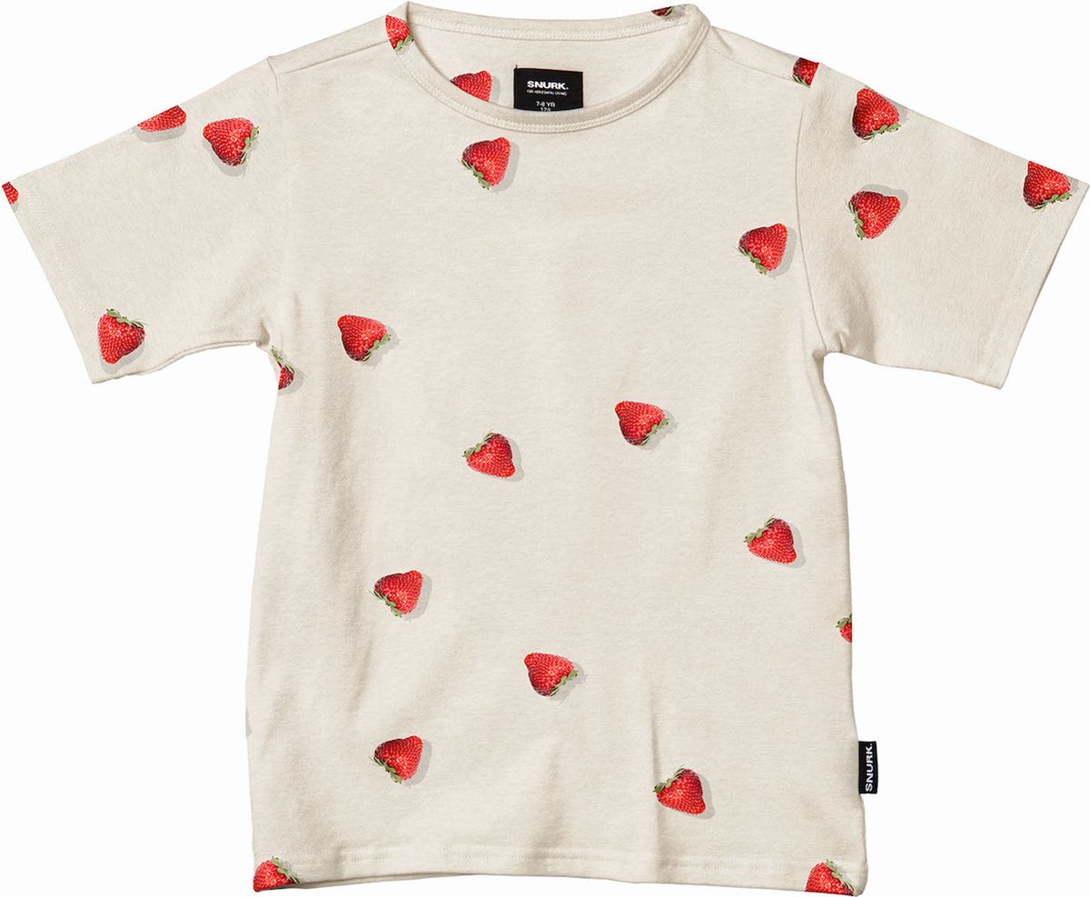 SNURK T-shirt kind Strawberries maat 128