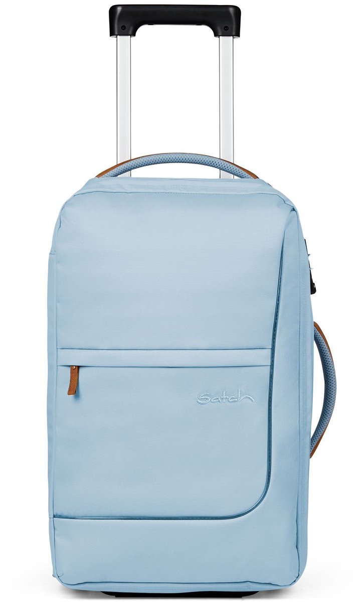 satch Trolley Flow Pure Ice Blue Lichtblauw 56cm