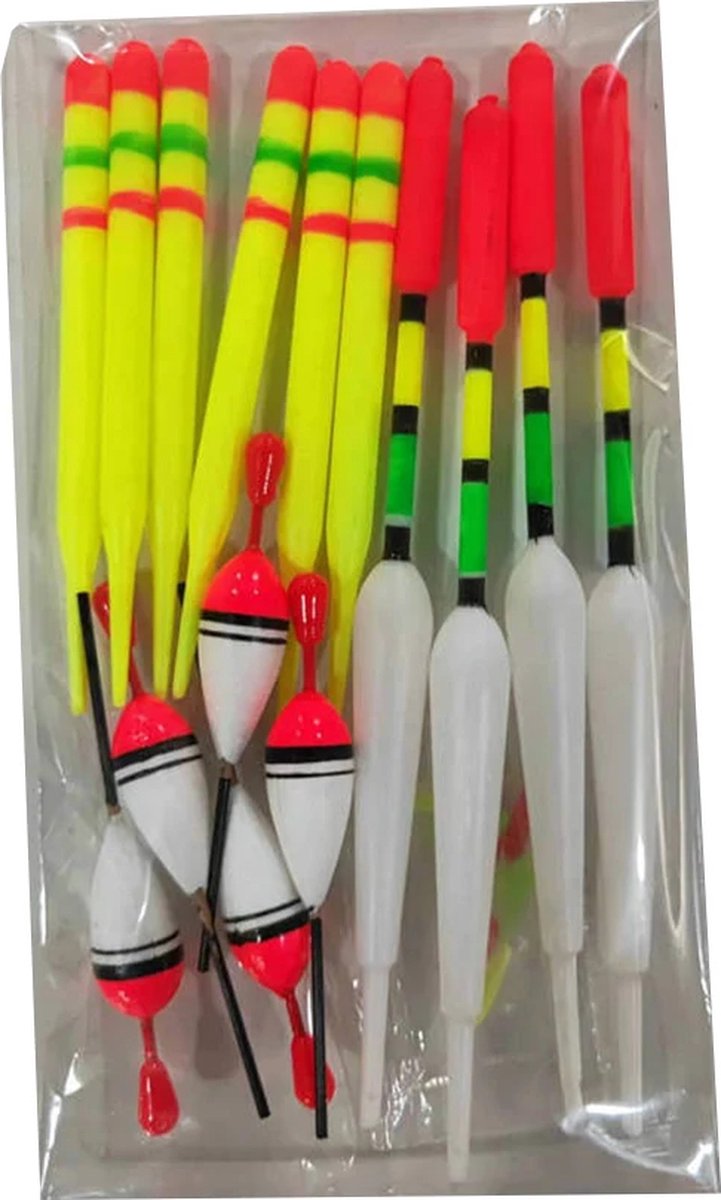 dobberset - dobbers - vissen - hengelsport - 15 delige set - karper