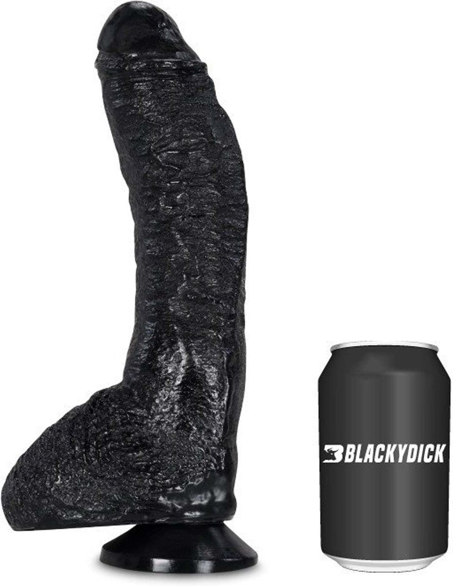Goedkoopste Gangbangster - Tyson - Dildo - 20 x 5,5 cm - PVC - Zwart