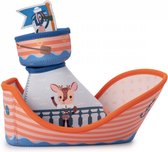Lilliputiens - Piratenboot Jack De Leeuw - Badspeelgoed - 2-in-1 Boot - Het Bovenste Deel Van De Boot Kan Losgemaakt Worden - Geschikt Vanaf 10 Maanden