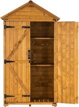 Tuinkast Hout - Tuinkist - Tuinkasten voor Buiten - Tuinberging - Tuinhuisje - 50x90x180cm