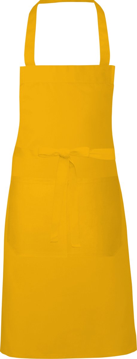 Hobbyschort met zak - Yellow - 80 x 73 cm - Link Kitchen Wear