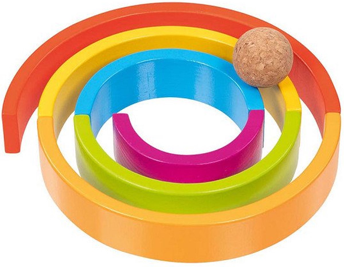 Goki Houten Bouwblokken Kleur 41dlg