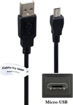OneOne 1,8m Micro USB kabel. Extra sterke laadkabel. Stevig oplaadkabel snoer past op JBL Tune 110BT, Tune 120TWS, Tune 160BT, Tune 205BT, Tune 210, Tune 290, Tune 500BT, Tune 600BTNC, Tune T450BT, Tune T460BT