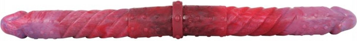 Goedkoopste Dubbele Dildo Duo Twist 53 cm VanDouble Playz Rood