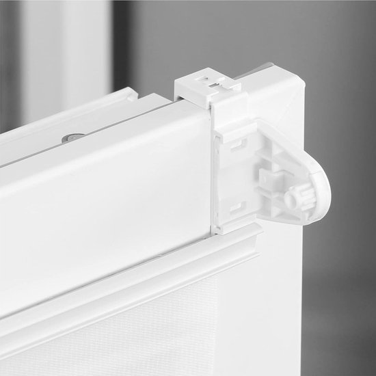 8 Stuks Plakhouders Voor Klemmfix Rolgordijn - Zonder Boren, Voor PVC Ramen En Balkondeuren