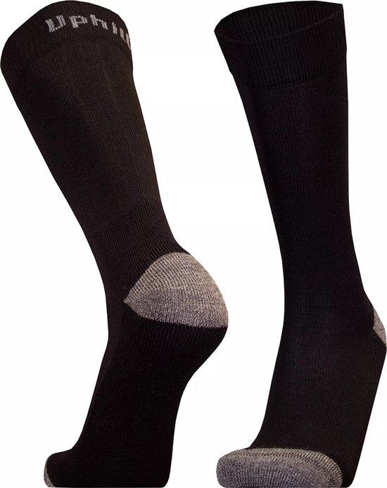 Lot De 2 Chaussettes Randonnée DANISH ENDURANCE - Laine Mérinos Anti-Ampoules (58% Mérinos)