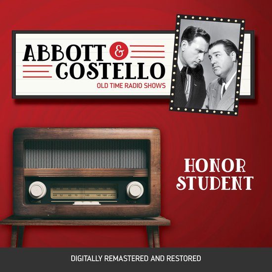 Abbott and Costello: Honor Student - cover