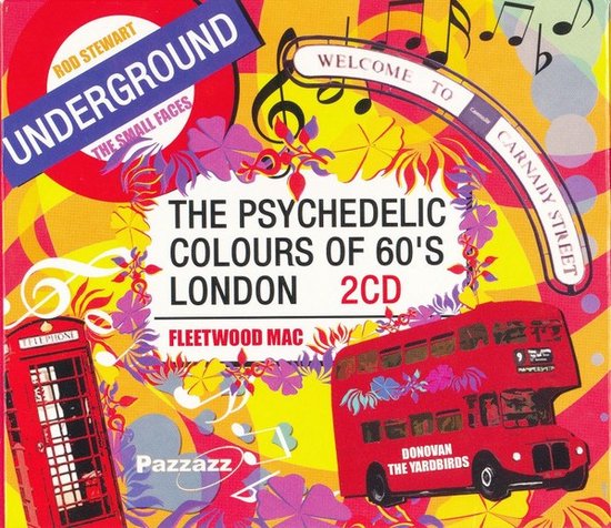 Various Artists - The Psychedelic Colours Of 60's London (CD)