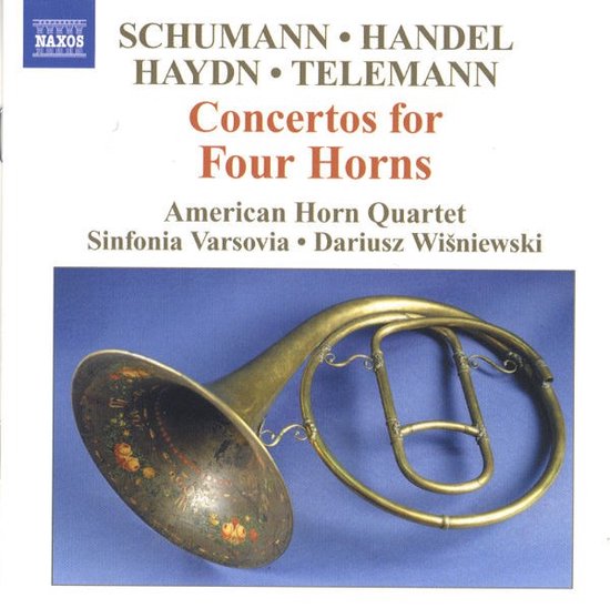 Foto: American horn quartet concertos for 4 horns cd 