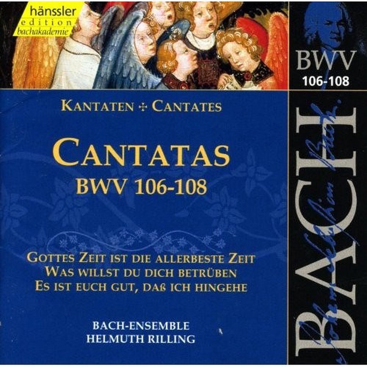Bach-Ensemble, Helmuth Rilling - J.S. Bach: Cantatas Bwv 106-108 (CD) (Remastered)