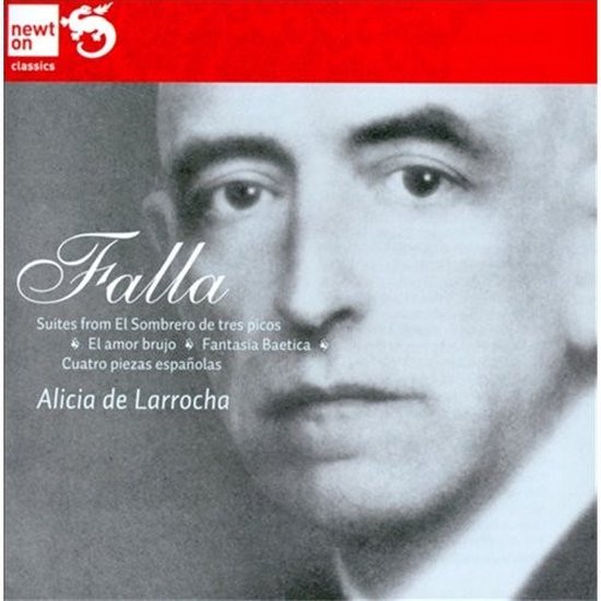 Alicia de Larrocha - Falla suites from el somrero de tres picos (CD)