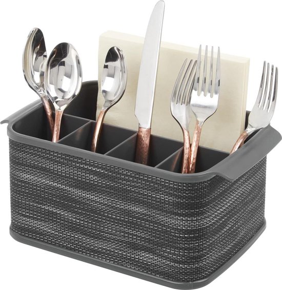 Rieten bestekmand couverts | Mandenmakerij en