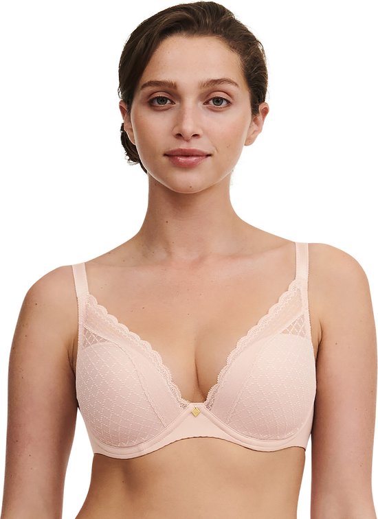 Chantelle EasyFeel - Norah Chic - Soutien-gorge T-Shirt Plongeant - ROSE DOUX - Taille H 80