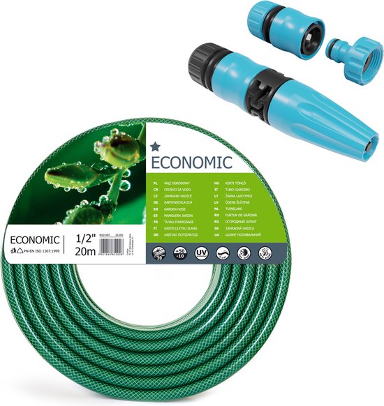 Cellfast Economic - tuinslang 1/2'' 20m met sproeier