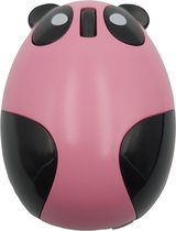 Funny Mouses - Panda Bedrade Computermuis - Roze - Grappige computergadgets & -accessoires