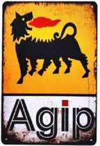 AGIP Motor Oils Retro Bord