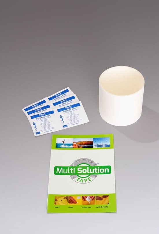 Tear Solution reparatietape, Multi Solution Tape 100x7,6cm voor tenten, zonneschermen, cabrio tops, parasols, nylon en kunststoffen