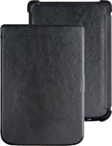 Hoesje Geschikt voor Pocketbook Touch HD 3 Hoes Bescherm Hoesje Case Luxe Sleep Cover - Zwart