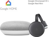 Google Chromecast 3 + Google Nest Mini