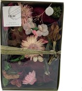 Potpourri gedroogde bloemen - Lilac - 18x12x7cm