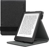 kwmobile hoes geschikt voor Kobo Aura Edition 2 - e-reader beschermhoes met handgreep - zwart