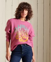 Superdry Dames Trui Heritage Mountain sweatshirt met ronde hals