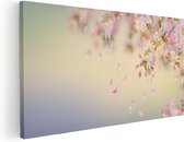 Artaza - Peinture sur Toile - Fleur de Pommier - Fleurs - 40x20 - Klein - Photo sur Toile - Impression sur Toile