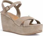 Marco Tozzi Dames Sandaaltje 2-2-28020-36 720 groen F-breedte Maat: 36 EU