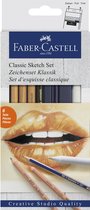 Faber-Castell potloodset - Creative Studio - classic - 6-delig - FC-114004