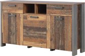 WOONENZO - Dressoir Clif - dressoir kasten - dressoir industrieel - opbergkast