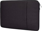 Laptop sleeve voor  Sony Vaio - laptop sleeve - hoes - extra bescherming -  Met Ritssluiting - extra accessoiresvak - met zijvak - spatwaterbestendig - 14,6 inch ( zwart )