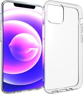 Apple iPhone 13 Mini Hoesje - Mobigear - Basics Serie - TPU Backcover - Transparant - Hoesje Geschikt Voor Apple iPhone 13 Mini