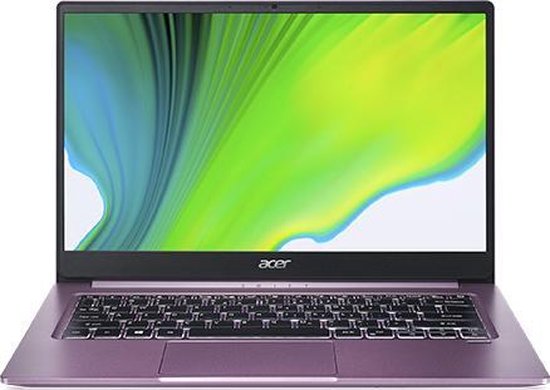 Acer Swift 3 SF314-42-R74U Notebook 35,6 cm (14") Full HD AMD Ryzen 5 8 GB LPDDR4-SDRAM 256 GB SSD Wi-Fi 6 (802.11ax) Windows 10 Home Paars