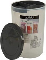 Generic Voorraadpot 13 X 18 Cm 1,5 Liter Grijs