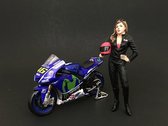 Female Biker 1:24