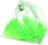 slijm Diamond Glitter junior 7 cm groen