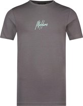 Malelions Junior Double Signature T-Shirt - Antra/Mint - 16 | 176