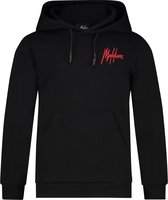 Malelions Junior Double Signature Hoodie - Black/Red - 12 | 152