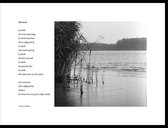 Acacia – Merwede 4 – maçonniek gedicht in fotolijst zwart aluminium 30 x 40 cm
