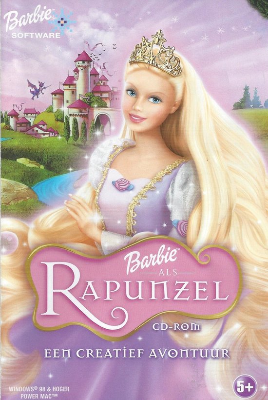 Tulpen diepgaand ziekenhuis Barbie als Rapunzel | bol.com