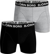 Björn Borg 2P core zwart & grijs - M