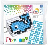 Pixel | Medaillon | Sleutelhangerstartset Walvis