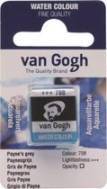 van Gogh water colour napje Payne's Grey (708)
