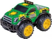 stuntauto RC Hunter junior 20 cm groen 4-delig