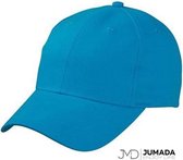 Jumada's Baseball Cap - Baseball Pet - Met 6 Panelen - Katoen - Turquoise